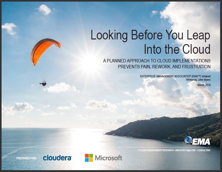 Cloudera white paper cover image